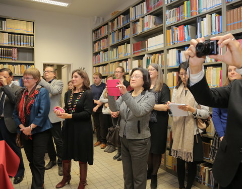 Opening Taiwan Resource Center for Chinese Studies in de vakgroepbibliotheek Sinologie-60033