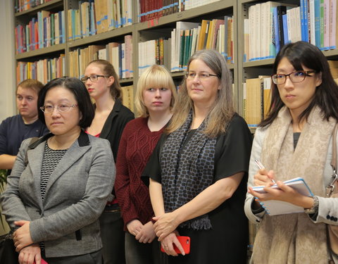 Opening Taiwan Resource Center for Chinese Studies in de vakgroepbibliotheek Sinologie-60035