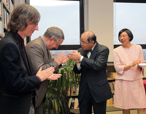 Opening Taiwan Resource Center for Chinese Studies in de vakgroepbibliotheek Sinologie-60038