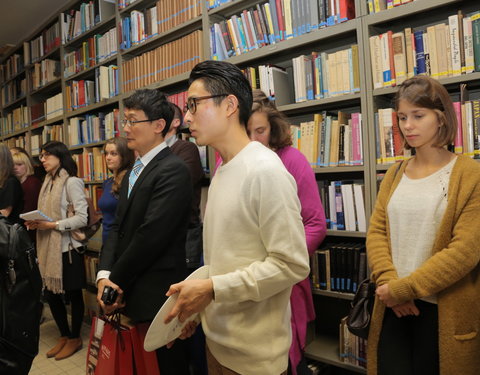 Opening Taiwan Resource Center for Chinese Studies in de vakgroepbibliotheek Sinologie-60040