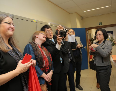 Opening Taiwan Resource Center for Chinese Studies in de vakgroepbibliotheek Sinologie-60057