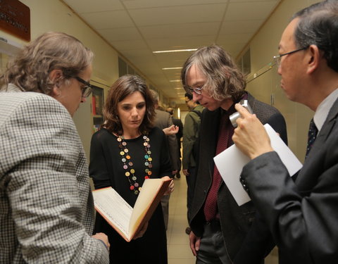 Opening Taiwan Resource Center for Chinese Studies in de vakgroepbibliotheek Sinologie-60058