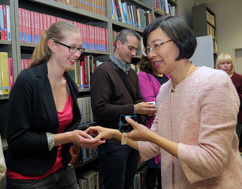 Opening Taiwan Resource Center for Chinese Studies in de vakgroepbibliotheek Sinologie-60060