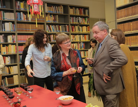 Opening Taiwan Resource Center for Chinese Studies in de vakgroepbibliotheek Sinologie-60062