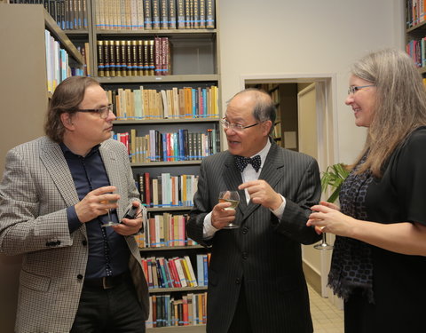 Opening Taiwan Resource Center for Chinese Studies in de vakgroepbibliotheek Sinologie-60064