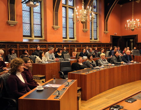 Uitreiking 1ste DiverGent prijs door de UGent en de Stad Gent voor de meest vernieuwende masterscriptie over gender- en/of diver