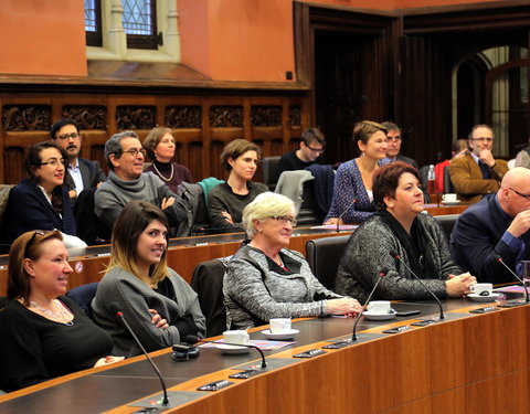 Uitreiking 1ste DiverGent prijs door de UGent en de Stad Gent voor de meest vernieuwende masterscriptie over gender- en/of diver