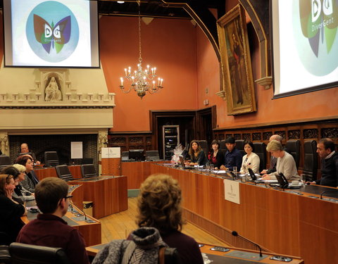 Uitreiking 1ste DiverGent prijs door de UGent en de Stad Gent voor de meest vernieuwende masterscriptie over gender- en/of diver