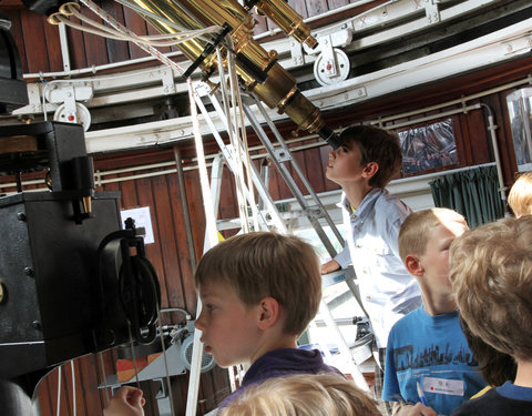 Kinderuniversiteit Gent over sterren en planeten, organisatie UGent en Volkssterrenwacht Armand Pien-6073