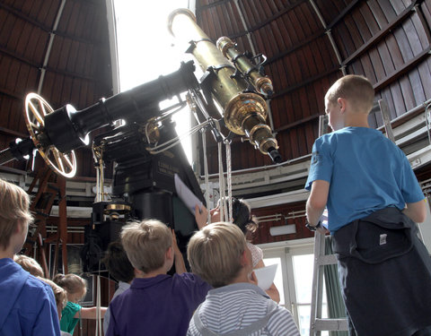 Kinderuniversiteit Gent over sterren en planeten, organisatie UGent en Volkssterrenwacht Armand Pien-6076