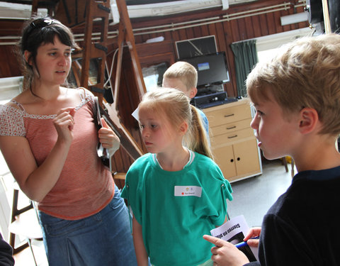 Kinderuniversiteit Gent over sterren en planeten, organisatie UGent en Volkssterrenwacht Armand Pien-6078