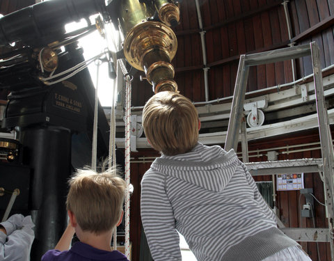 Kinderuniversiteit Gent over sterren en planeten, organisatie UGent en Volkssterrenwacht Armand Pien-6079