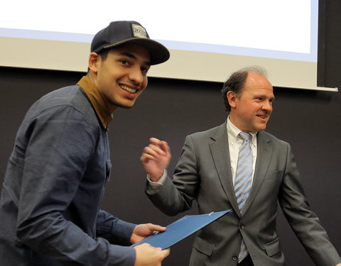 Uitreiking eerste attesten bedrijfsbeheer aan Gentse studenten 