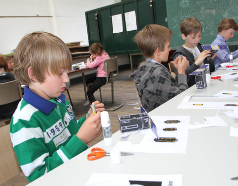 Kinderuniversiteit Gent over sterren en planeten, organisatie UGent en Volkssterrenwacht Armand Pien-6109