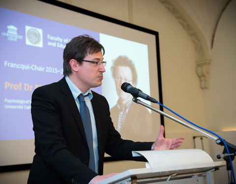 Inaugurale lezing Binnenlandse Francqui-Leerstoel 2015/2016 faculteit Psychologie en Pedagogische Wetenschappen-61143