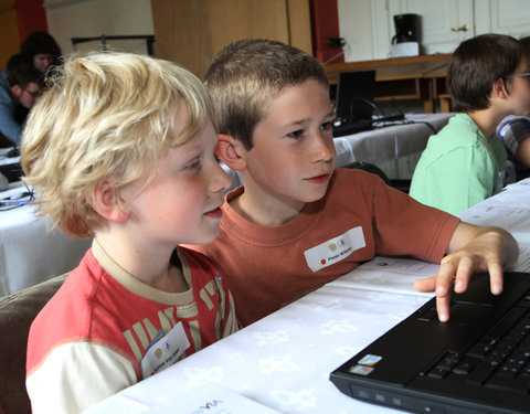 Kinderuniversiteit Gent over sterren en planeten, organisatie UGent en Volkssterrenwacht Armand Pien-6117