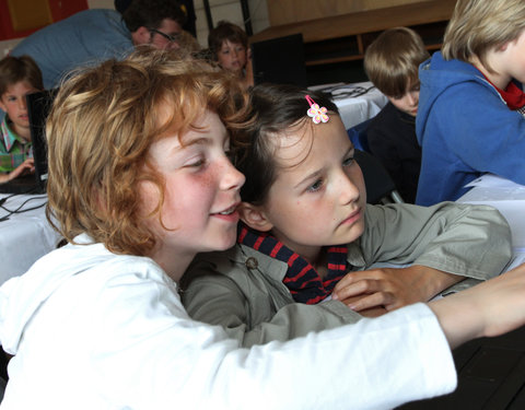 Kinderuniversiteit Gent over sterren en planeten, organisatie UGent en Volkssterrenwacht Armand Pien-6118