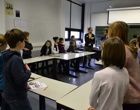 Kinderuniversiteit in Campus Schoonmeersen: 'Hoe maak je het? Met een ingenieur!'-61223