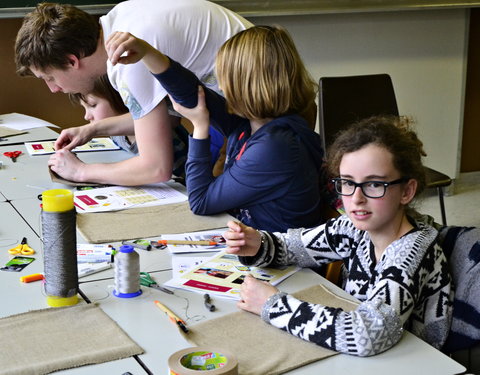 Kinderuniversiteit in Campus Schoonmeersen: 'Hoe maak je het? Met een ingenieur!'-61241