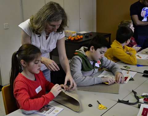 Kinderuniversiteit in Campus Schoonmeersen: 'Hoe maak je het? Met een ingenieur!'-61243