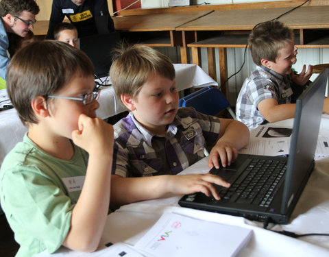 Kinderuniversiteit Gent over sterren en planeten, organisatie UGent en Volkssterrenwacht Armand Pien-6125