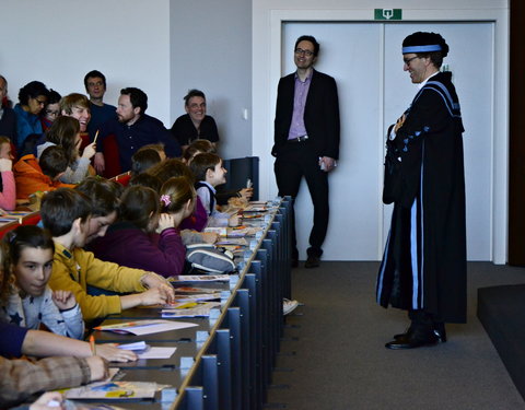 Kinderuniversiteit in Campus Schoonmeersen: 'Hoe maak je het? Met een ingenieur!'-61285