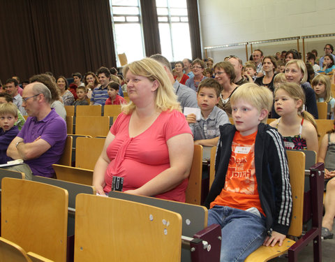 Kinderuniversiteit Gent over sterren en planeten, organisatie UGent en Volkssterrenwacht Armand Pien-6132