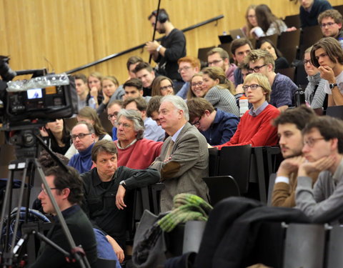 Gastcollege door minister van Justitie Koen Geens voor studenten 2de bachelor Rechten-61354