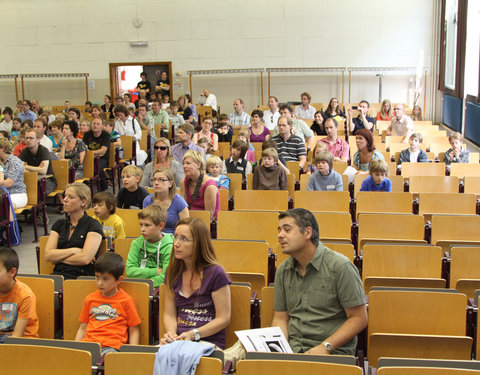 Kinderuniversiteit Gent over sterren en planeten, organisatie UGent en Volkssterrenwacht Armand Pien-6138