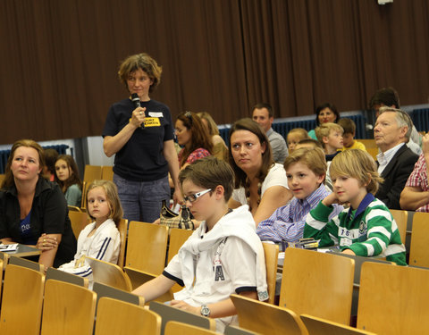 Kinderuniversiteit Gent over sterren en planeten, organisatie UGent en Volkssterrenwacht Armand Pien-6143