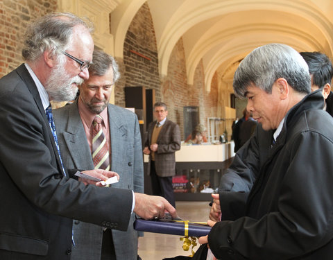 Delegatie van Vietnam Academy of Science & Technology (VAST) bezoekt UGent ter identificatie van samenwerkingsmogelijkheden op h