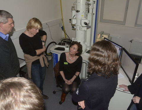 Inhuldiging Jeol JEM1400plus life science transmissie electronenmicroscoop in TEM-Core facility aan de Proeftuinstraat-63603