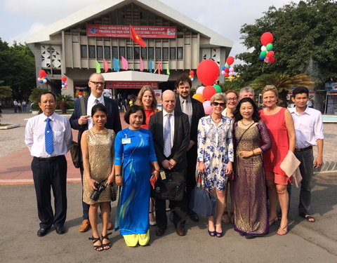 UGent delegatie bezoekt Vietnam