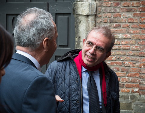 Bezoek Italiaanse ambassadeur in België