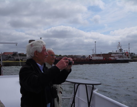 Excursie Faculteitenclub, bezoek Damme en havenrondvaart Zeebrugge-65256