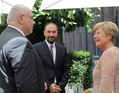 Ontvangst consul-generaal van Turkije in Antwerpen