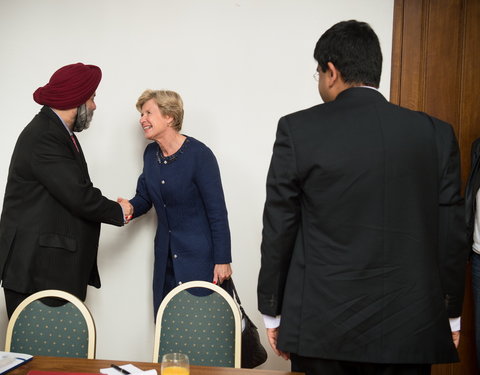 Meeting met de ambassadeur van India-65541