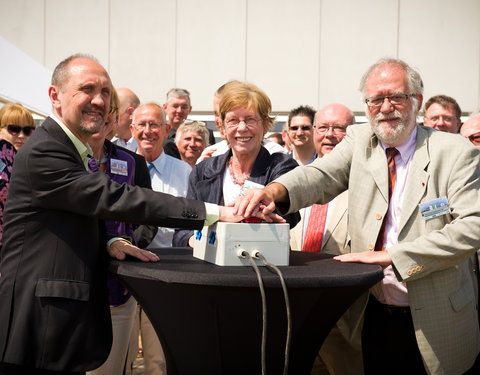 Startschot voor uitbreiding van Wetenschapspark Greenbridge, met boring van eerste energiepaal-6613