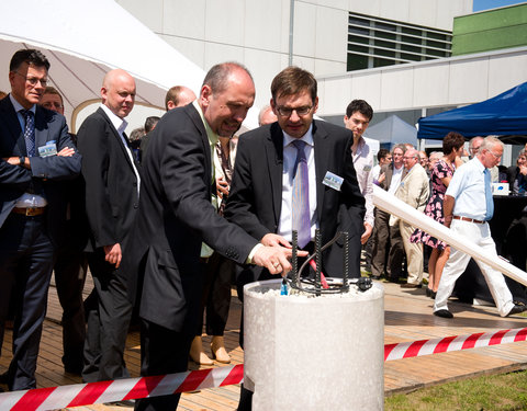 Startschot voor uitbreiding van Wetenschapspark Greenbridge, met boring van eerste energiepaal-6614