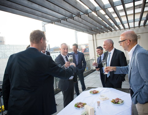 Formele ondertekening overeenkomst UGent/Lab Photonics en IMEC -67475