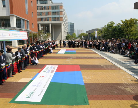 Opening academiejaar van Ghent University Global Campus in Korea met inhuldiging van nieuw gebouw voor onderwijs en onderzoek-67