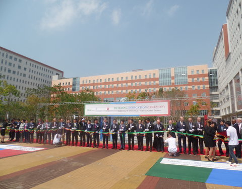 Opening academiejaar van Ghent University Global Campus in Korea met inhuldiging van nieuw gebouw voor onderwijs en onderzoek-67