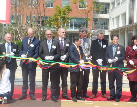 Opening academiejaar van Ghent University Global Campus in Korea met inhuldiging van nieuw gebouw voor onderwijs en onderzoek-67