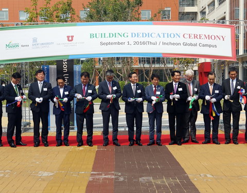 Opening academiejaar van Ghent University Global Campus in Korea met inhuldiging van nieuw gebouw voor onderwijs en onderzoek-67