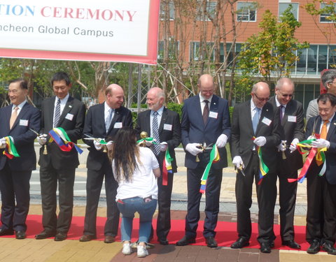 Opening academiejaar van Ghent University Global Campus in Korea met inhuldiging van nieuw gebouw voor onderwijs en onderzoek-67