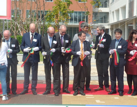 Opening academiejaar van Ghent University Global Campus in Korea met inhuldiging van nieuw gebouw voor onderwijs en onderzoek-67