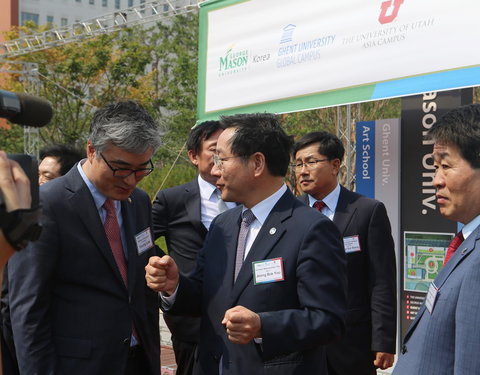 Opening academiejaar van Ghent University Global Campus in Korea met inhuldiging van nieuw gebouw voor onderwijs en onderzoek-67