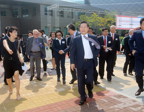 Opening academiejaar van Ghent University Global Campus in Korea met inhuldiging van nieuw gebouw voor onderwijs en onderzoek-67