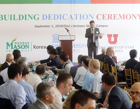 Opening academiejaar van Ghent University Global Campus in Korea met inhuldiging van nieuw gebouw voor onderwijs en onderzoek-67