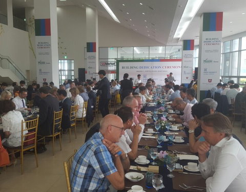 Opening academiejaar van Ghent University Global Campus in Korea met inhuldiging van nieuw gebouw voor onderwijs en onderzoek-67